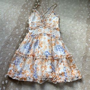 Mini ruffle sundress